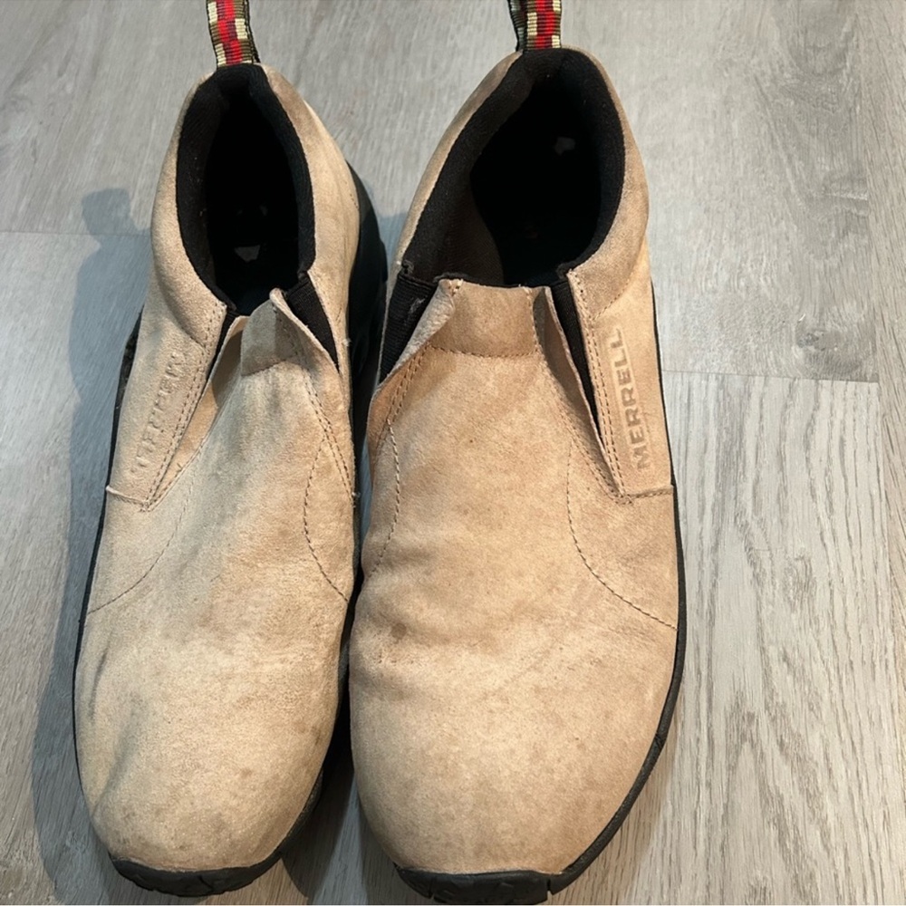Merrell Men's Size 12 Tan Slip-On Shoes
